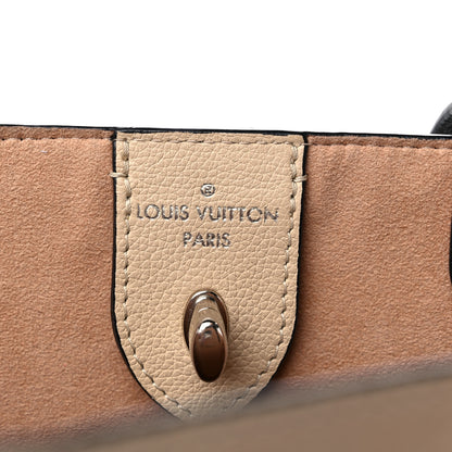 Louis Vuitton Calfskin Lockme Cabas Vanille Black 6 of 11
