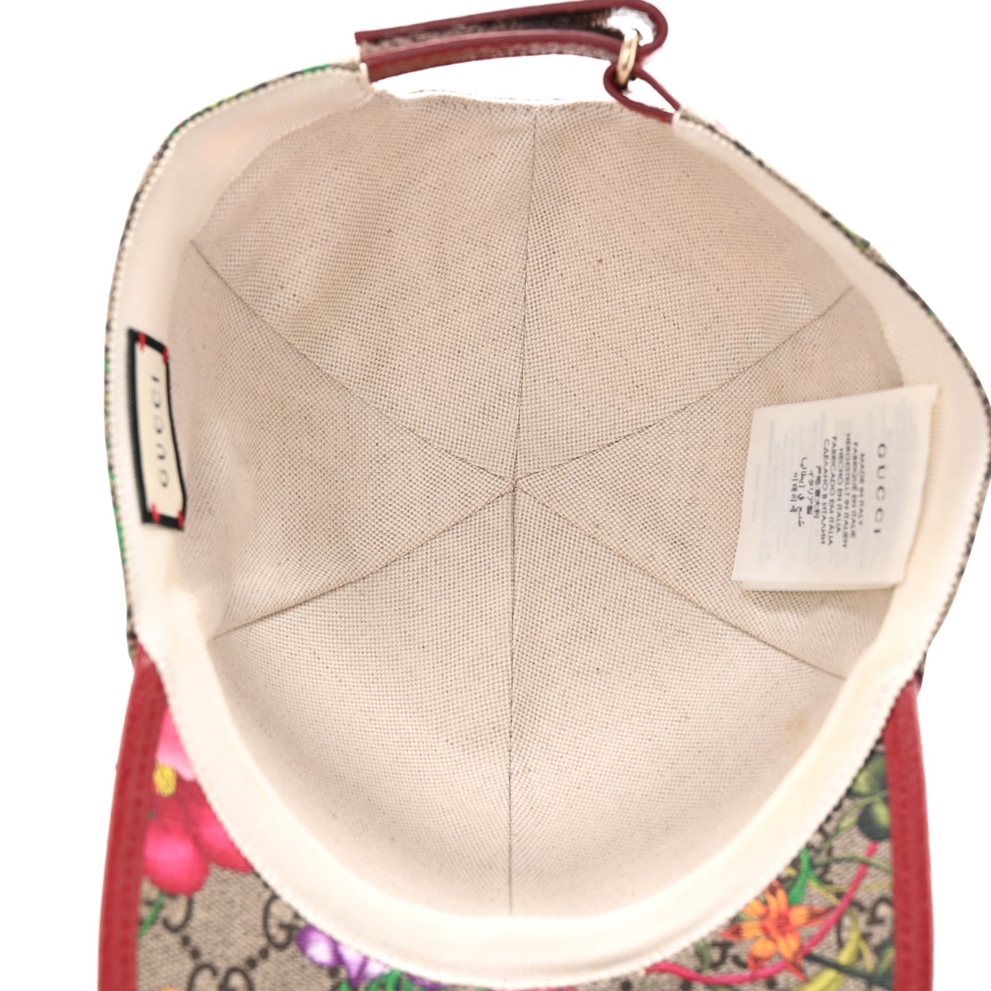 GG Supreme Flora Claudia Baseball Hat 59 XL Red