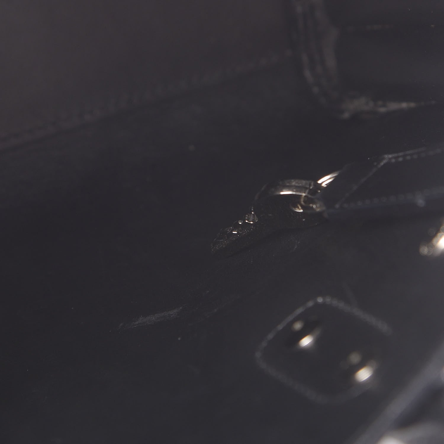 Saint Laurent Grained Calfskin Nano Sac De Jour Black 11 of 11