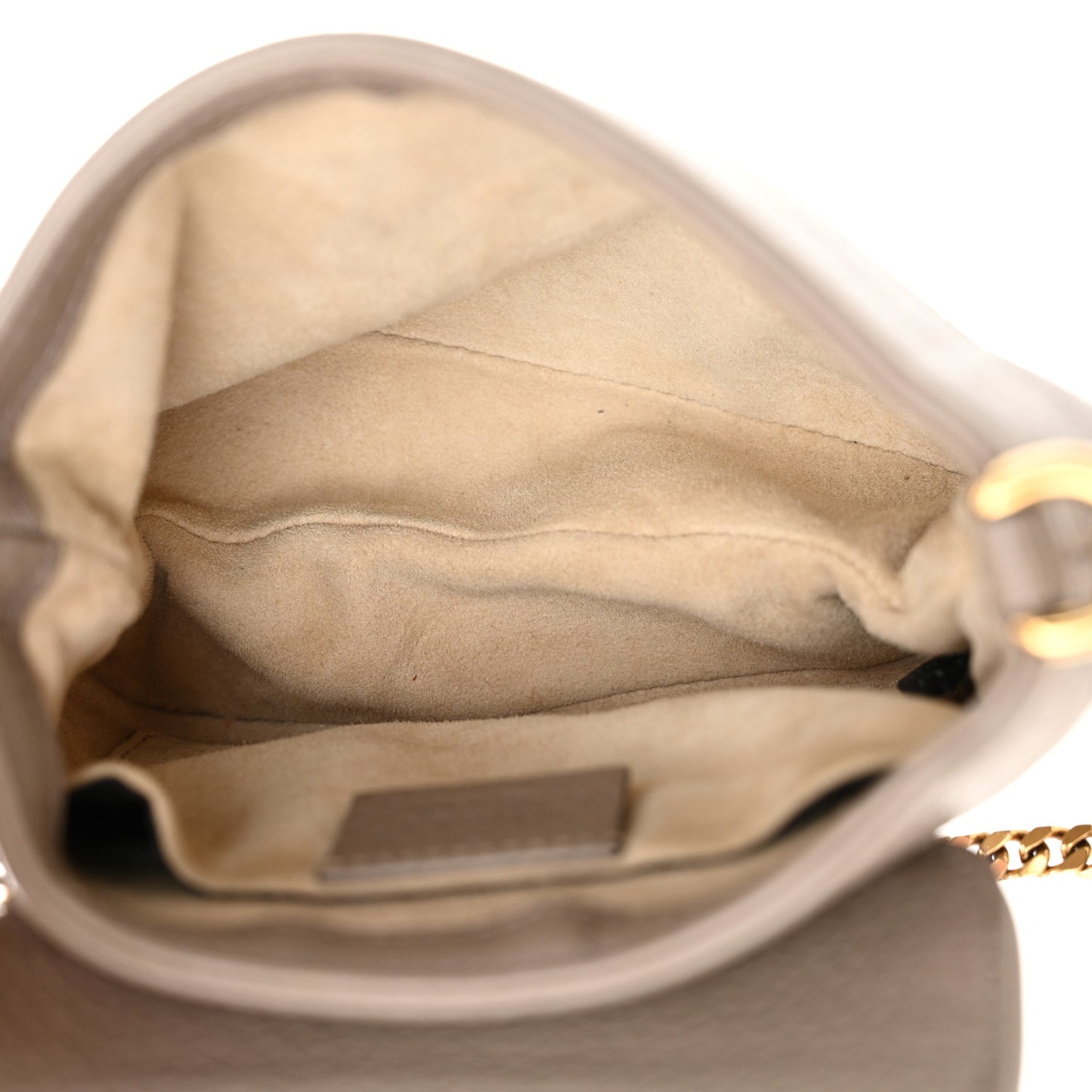 Pebbled Calfskin Small 1973 Chain Shoulder Bag Porcelain Rose