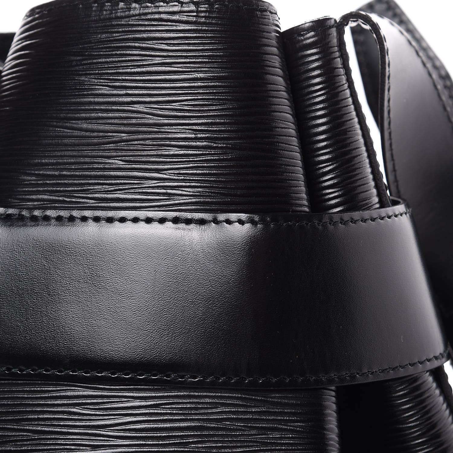 Louis Vuitton Epi Sac D'Epaule Black 10 of 12
