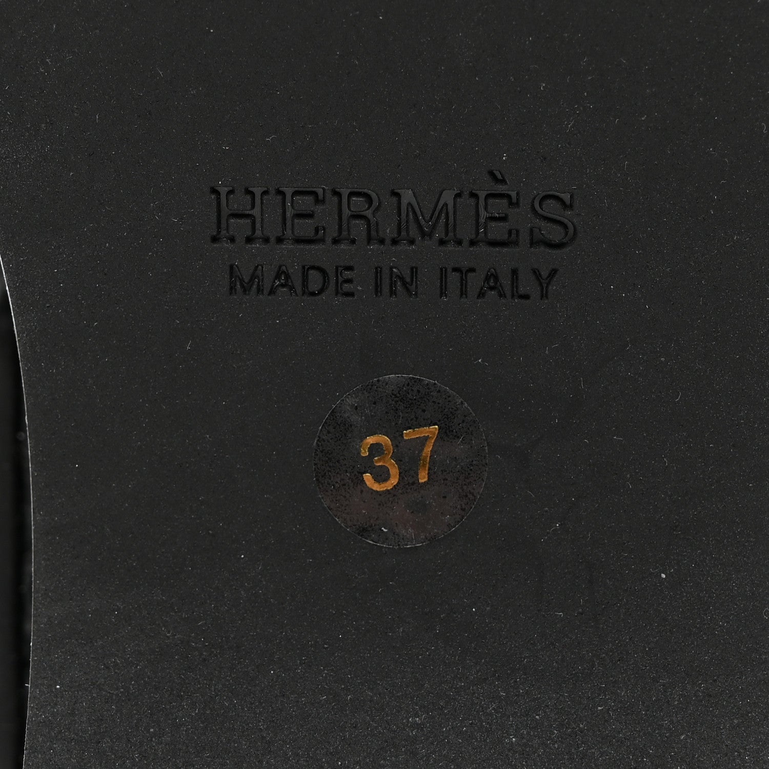 Hermes Toscan Calfskin Hermione Mules 37 Black 7 of 8
