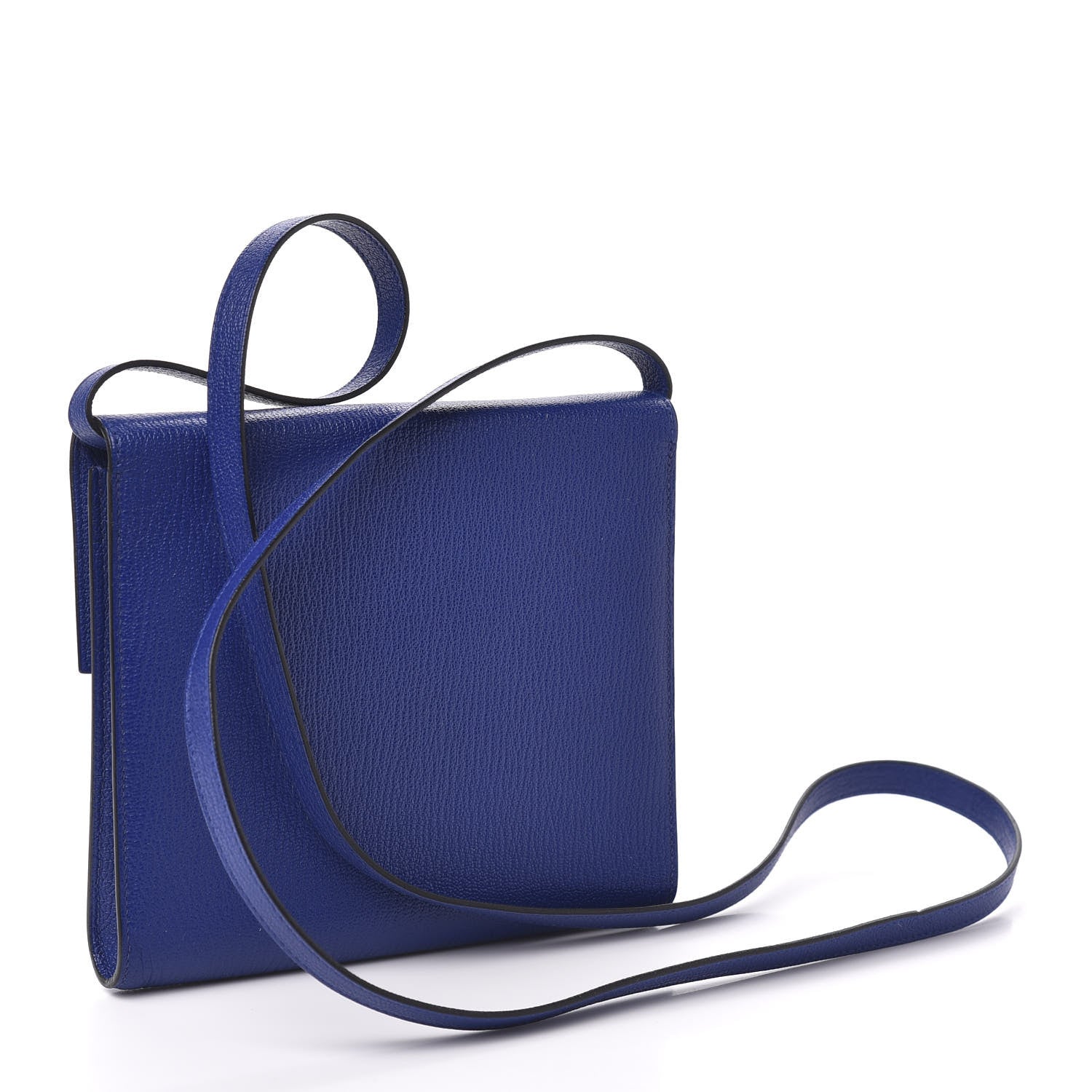 Hermes Chevre Mysore Clic 16 Wallet Blue Encre 3 of 11