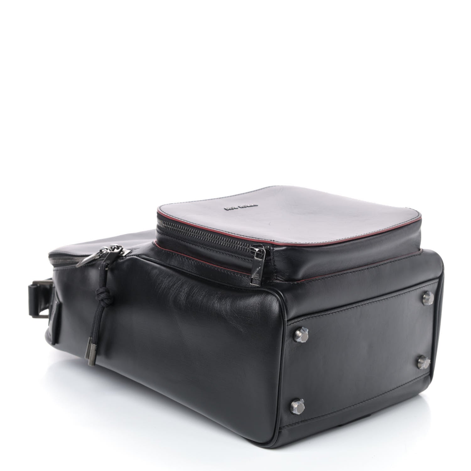 Christian Dior HOMME Calfskin Mini Backpack Black 3 of 4
