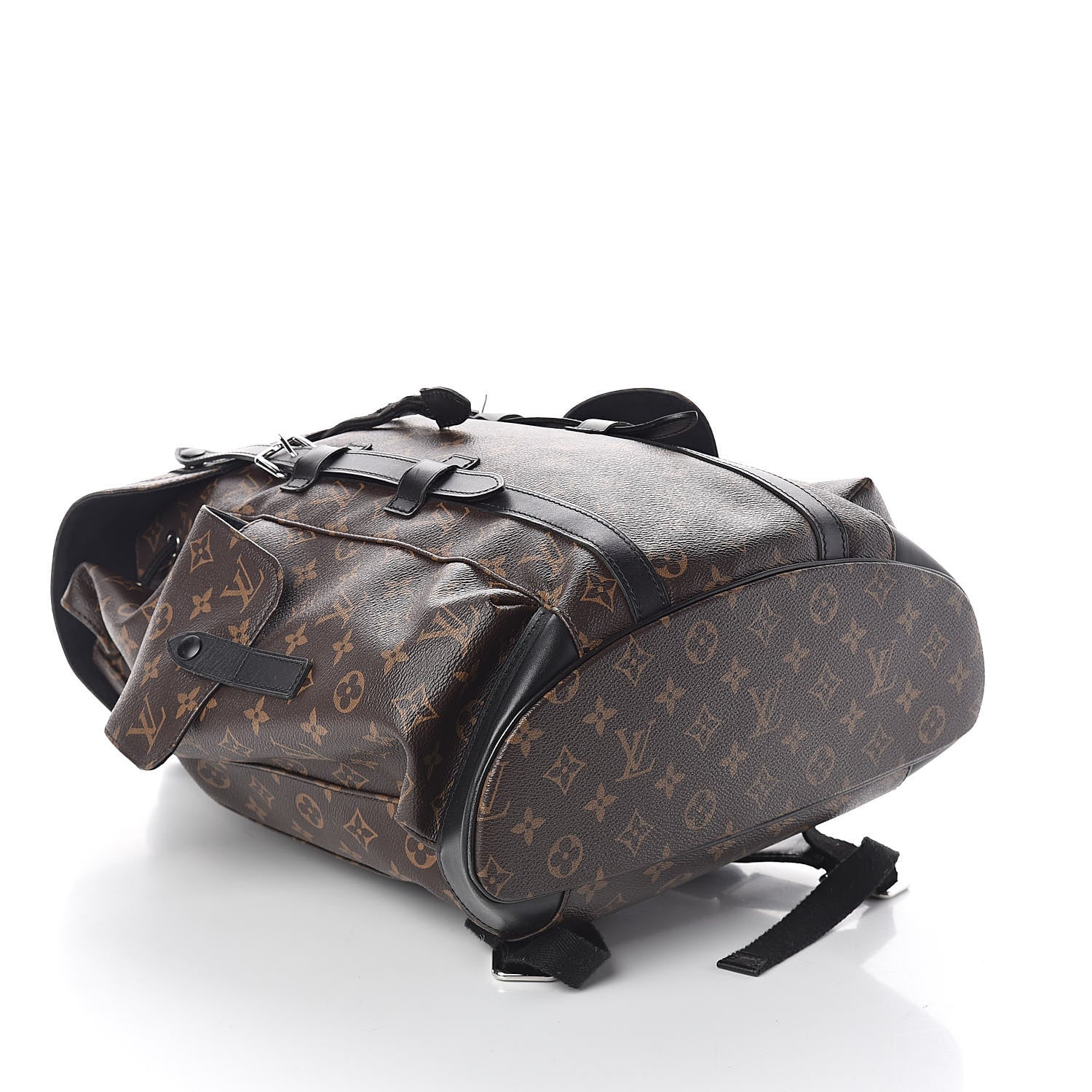 Louis Vuitton Monogram Macassar Christopher PM Backpack 4 of 9