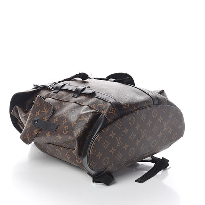Louis Vuitton Monogram Macassar Christopher PM Backpack 4 of 9