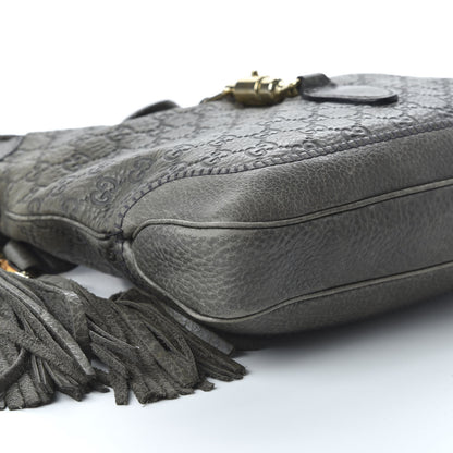 Gucci Guccissima Medium New Jackie Shoulder Bag Olive Green 7 of 13