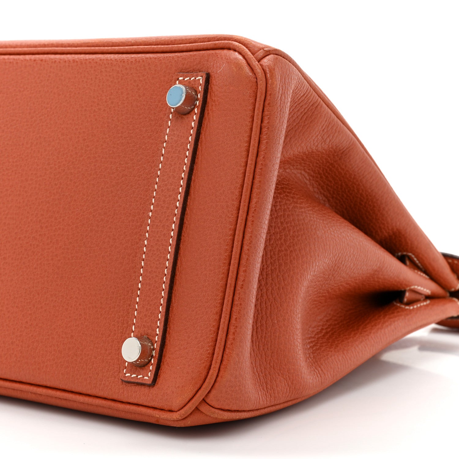 Hermes Vache Liegee Birkin 30 Brique 8 of 19