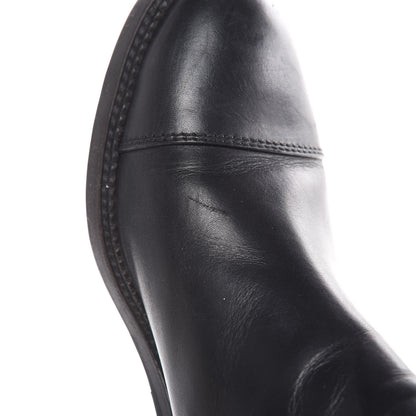 Chanel Calfskin Elastic Ankle Boots 38.5 Black 11 of 14