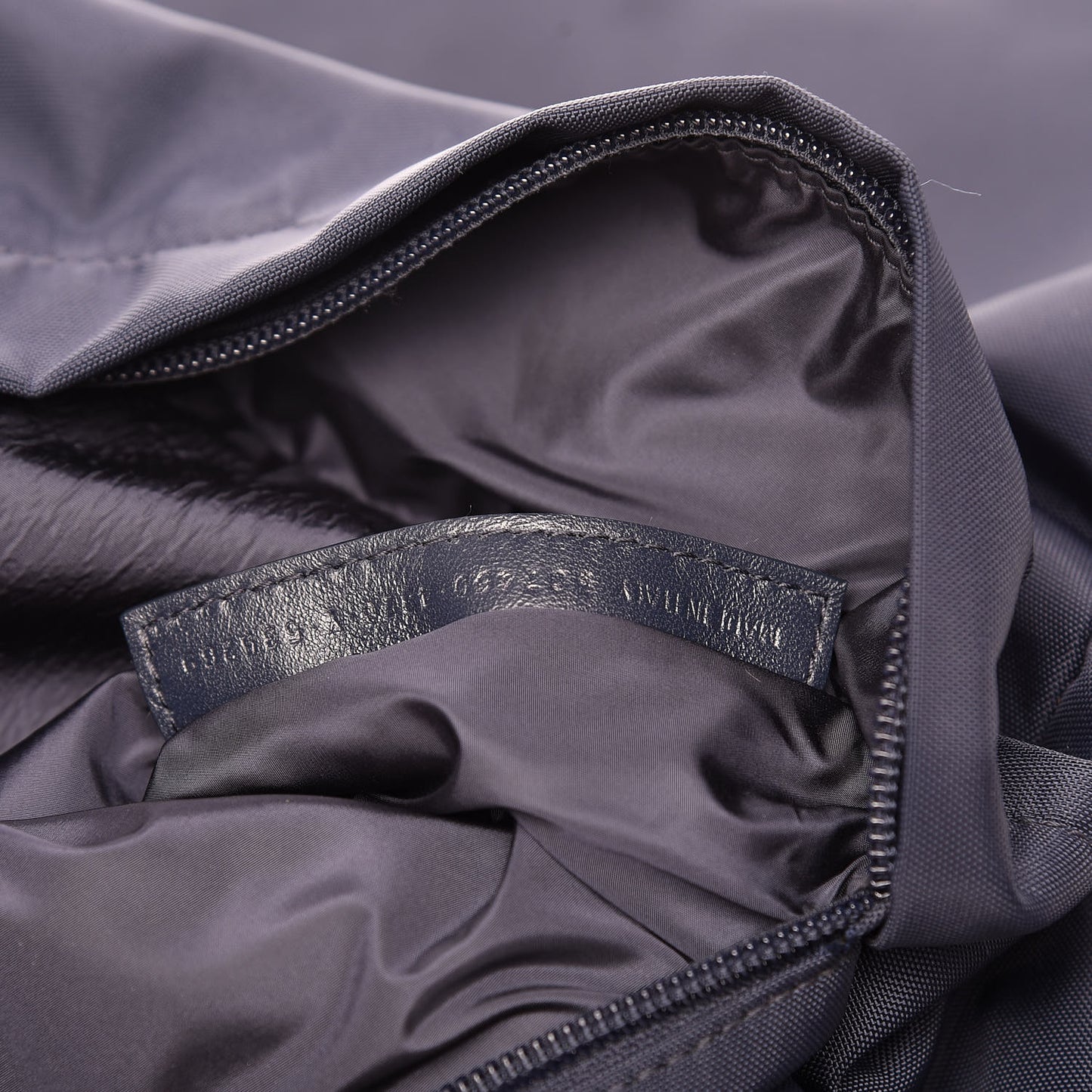 Sport Nylon Logo Embroidered Wheel Backpack Navy Blue Red