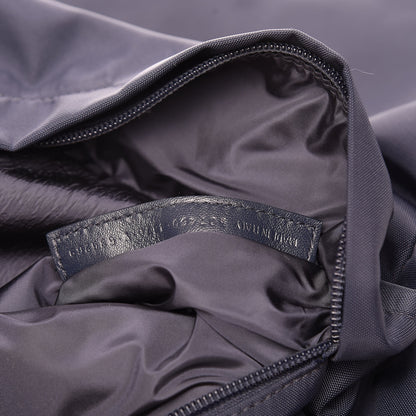 Balenciaga Sport Nylon Logo Embroidered Wheel Backpack Navy Blue Red 7 of 9