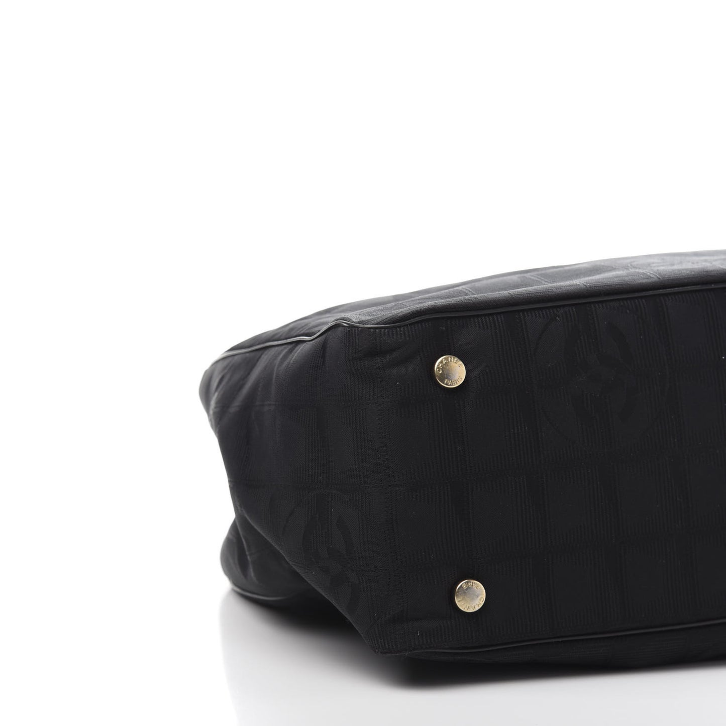 Nylon Medium Travel Tote Black