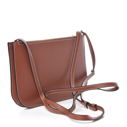 Loewe Calfskin Gate Double Zip Pouch Crossbody Brick 3 of 14