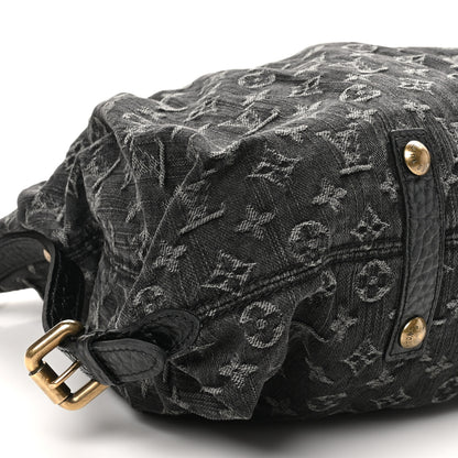 Louis Vuitton Denim Neo Cabby GM Black 8 of 9