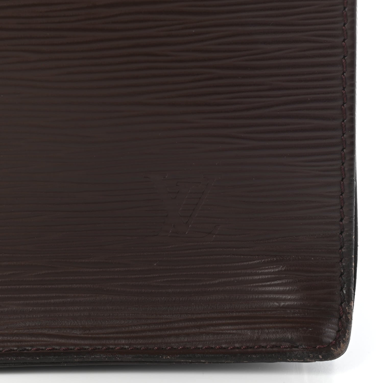 Louis Vuitton Epi Sac Plat GM Moka 8 of 12