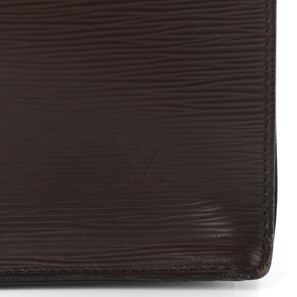 Louis Vuitton Epi Sac Plat GM Moka 8 of 12