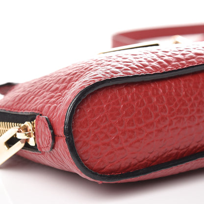 Burberry Heritage Grain Small Harrogate Crossbody Bag Military Red 10 of 12