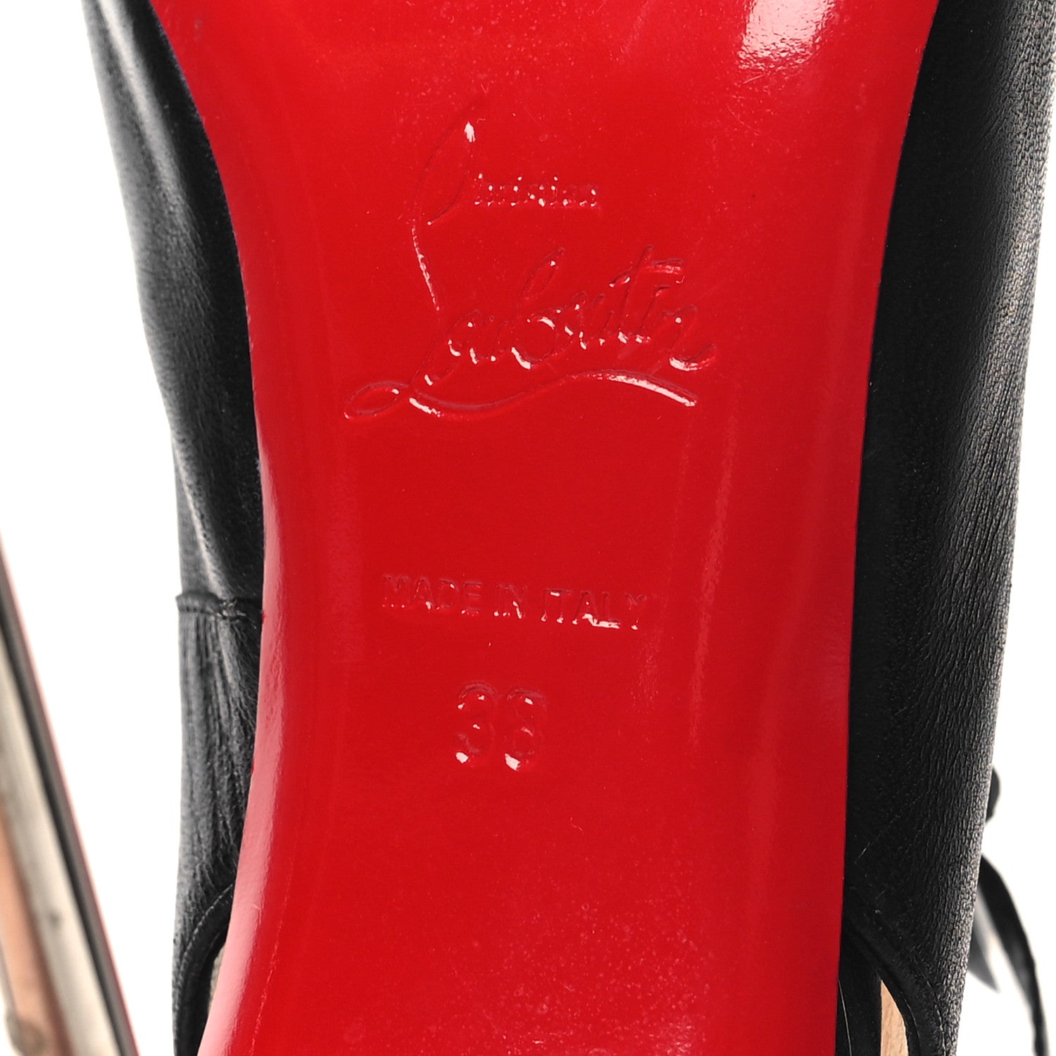 Christian Louboutin Nappa Epic Dance Pump 38 Black 7 of 8