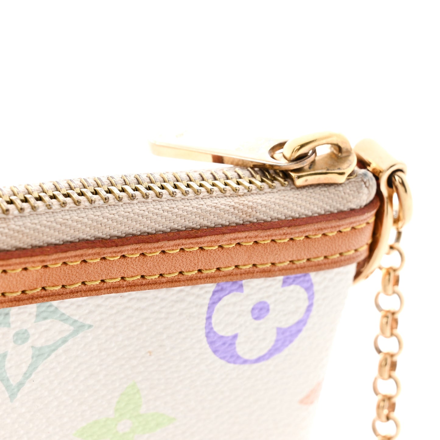 Monogram Multicolor Pochette Milla MM White