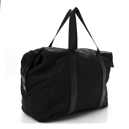 Prada Tessuto Nylon Saffiano Carry On Travel Bag Black 2 of 13