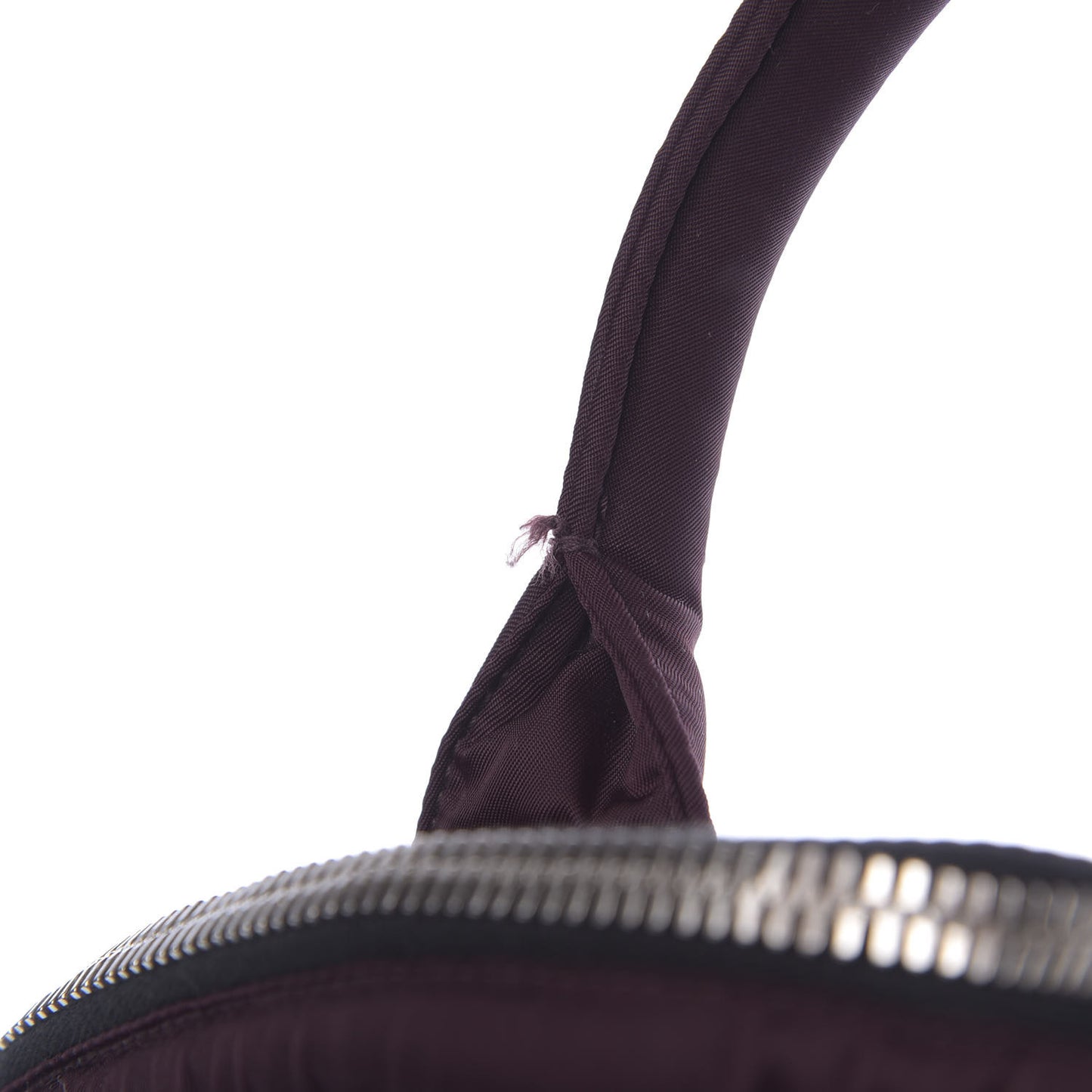 Tessuto Nylon Bomber Bag Granato