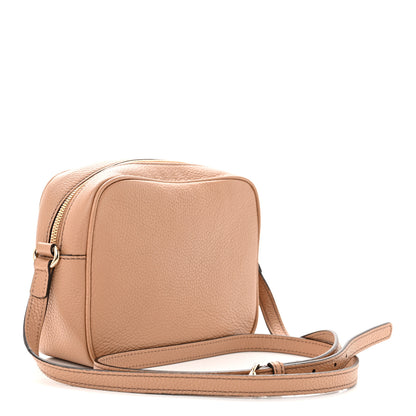 Gucci Pebbled Calfskin Small Soho Disco Bag Camelia 3 of 11