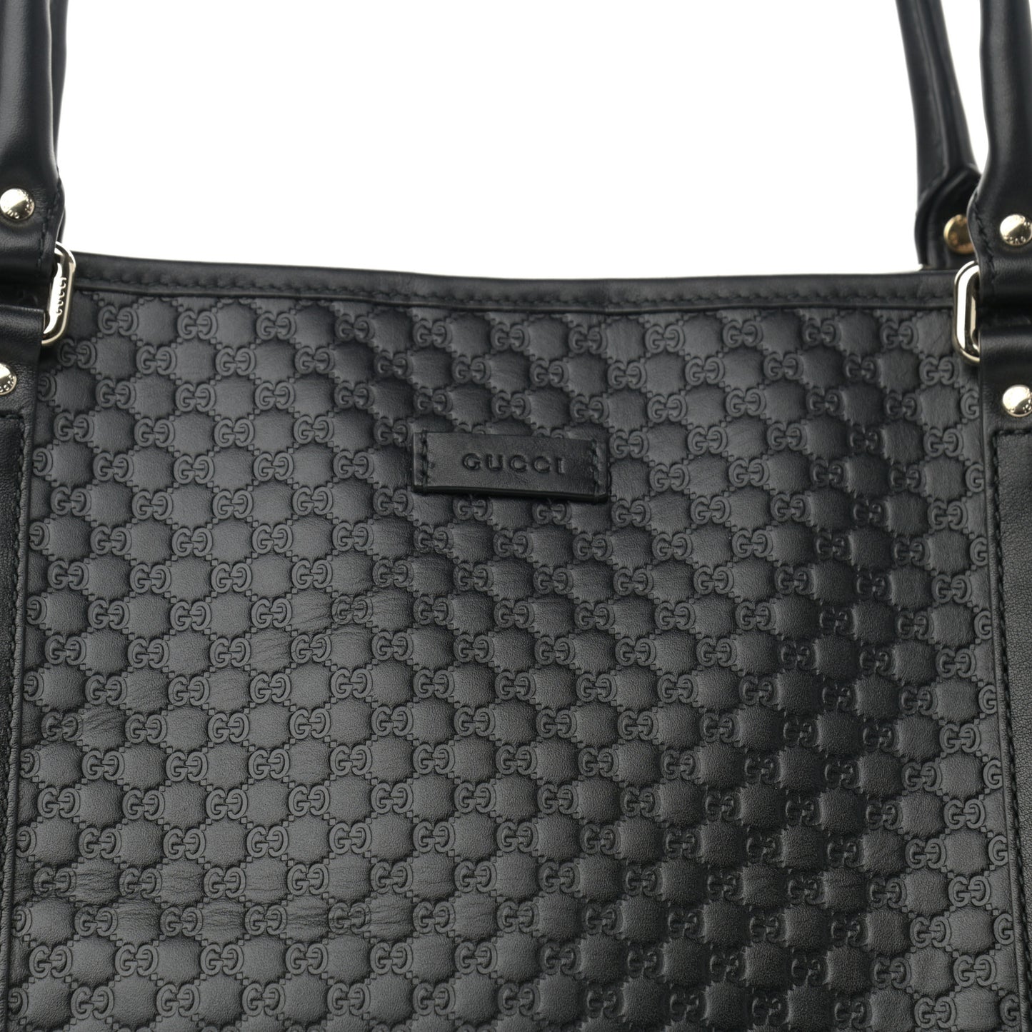 Microguccissima Large Joy Tote Black