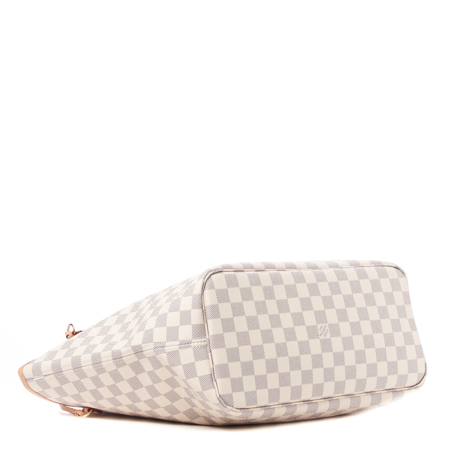 Louis Vuitton Damier Azur Neo Neverfull MM Rose Ballerine 3 of 8