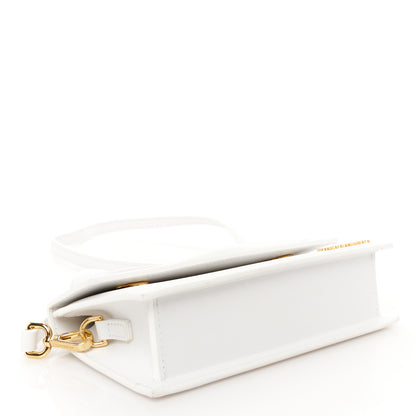 Jacquemus Smooth Calfskin Le Chiquito Long White 4 of 9