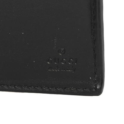 Gucci Guccissima Signature Dorian Bi-Fold Wallet Black 6 of 7
