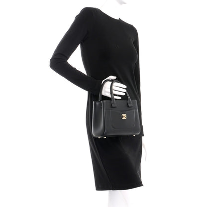 Chanel Grained Calfskin Mini Neo Executive Shopper Tote Black 3 of 8