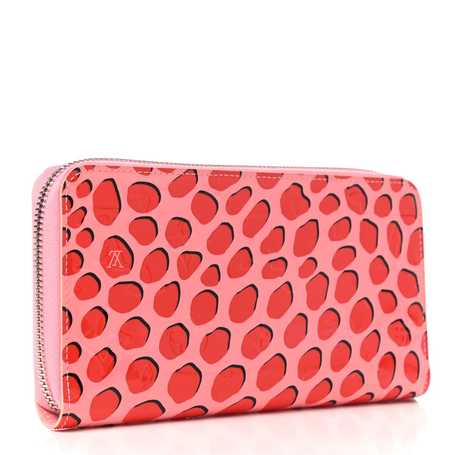 Vernis Jungle Dots Zippy Wallet Sugar Pink Poppy