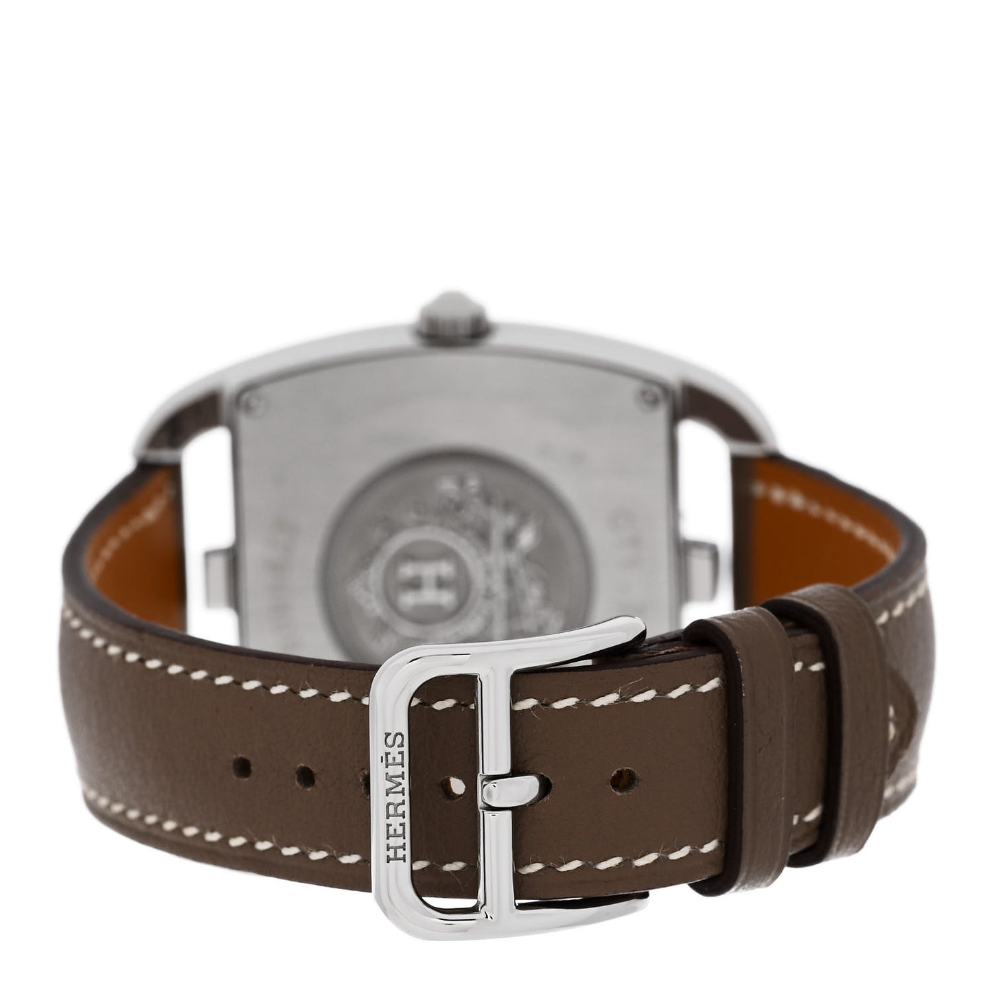 Stainless Steel Swift 33mm Cape Cod Tonneau Quartz Watch Etoupe