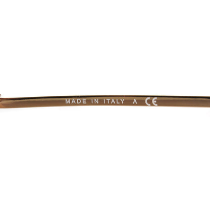 Chanel Lambskin CC Aviator Sunglasses 4189-T-Q Gold 6 of 10