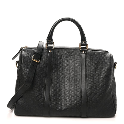 Gucci Guccissima Medium Joy Boston Black 1 of 10