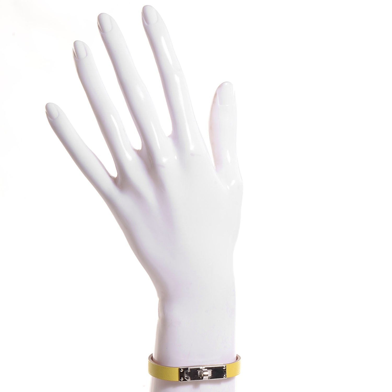 Hermes Swift Micro Kelly Bracelet Soufre XS 2 of 7