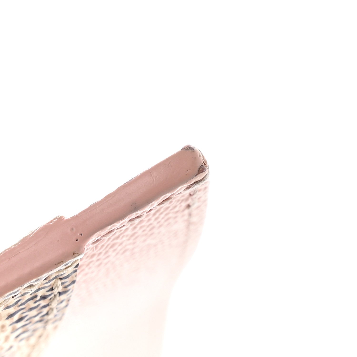 Louis Vuitton Damier Azur Daily Card Holder Rose Ballerine 8 of 10
