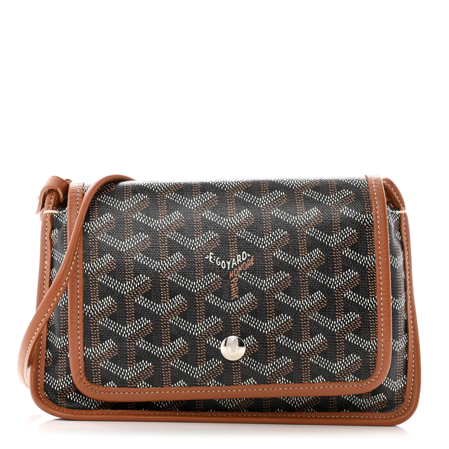 Goyard Goyardine Plumet Wallet Clutch Black Gold 1 of 13