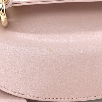 Christian Dior Metallic Lambskin Cannage Mini Lady Dior Lotus 11 of 11