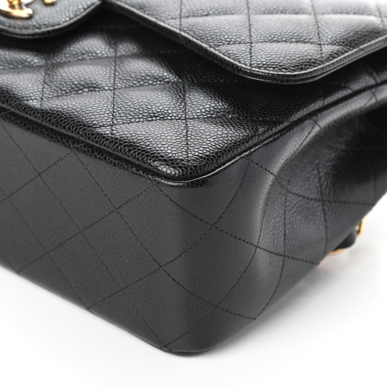Chanel Caviar Quilted Jumbo Double Flap Black 10 of 10