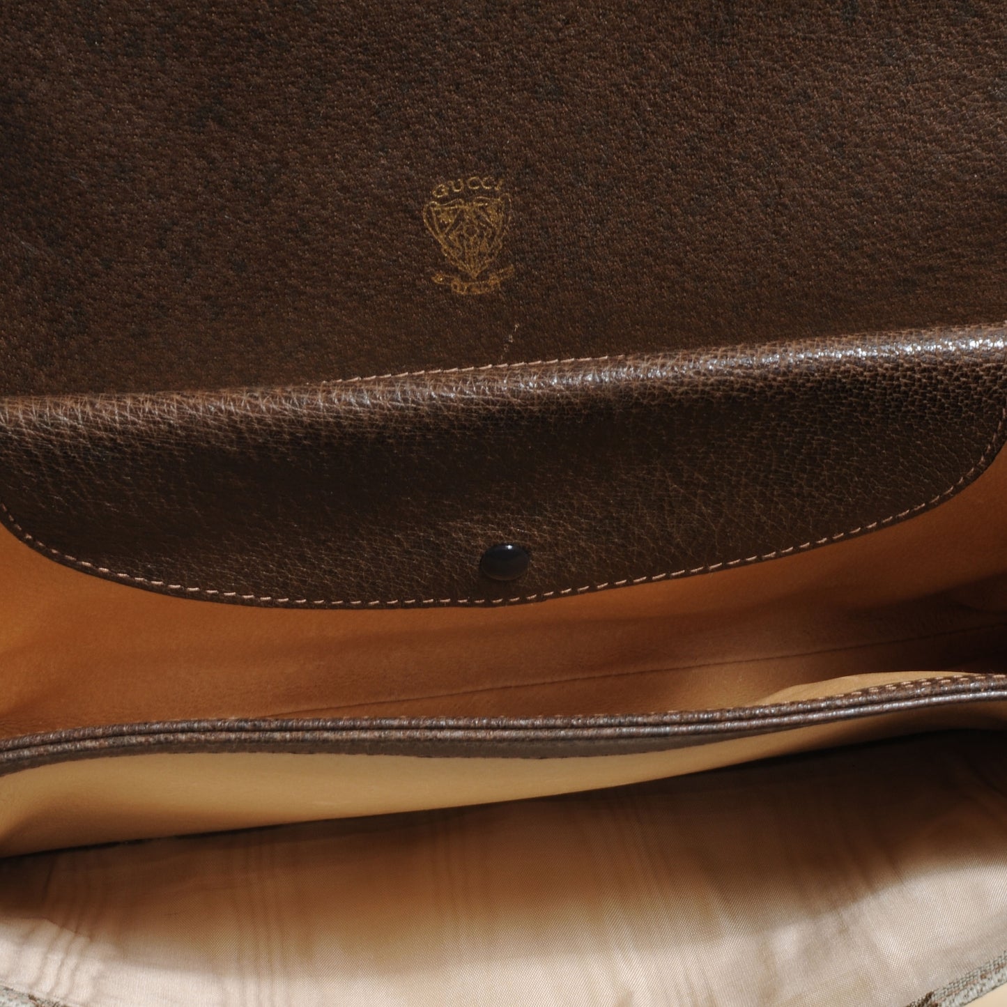 Monogram Web Shoulder Bag Brown
