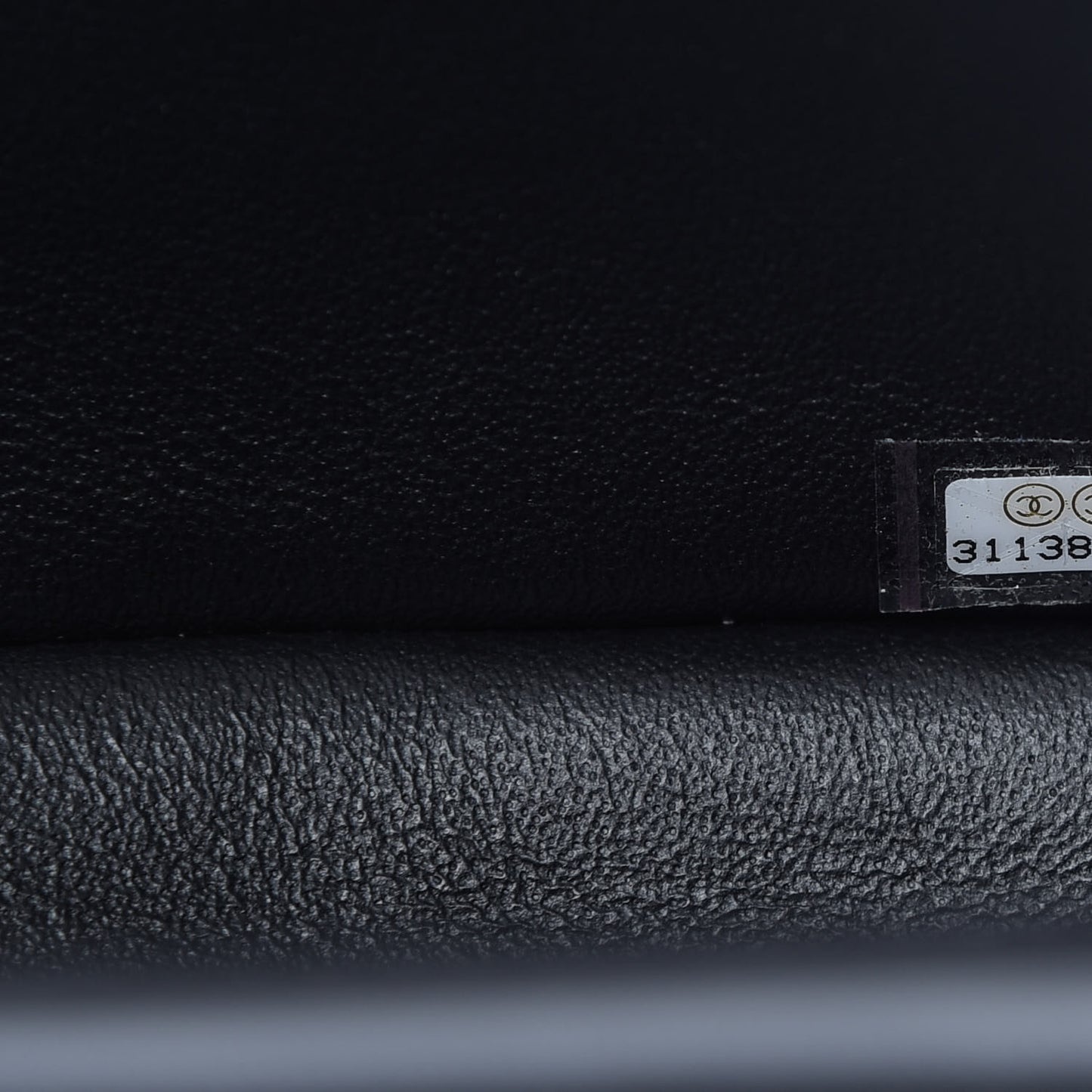 Lambskin Quilted Mini Rectangular Flap Black