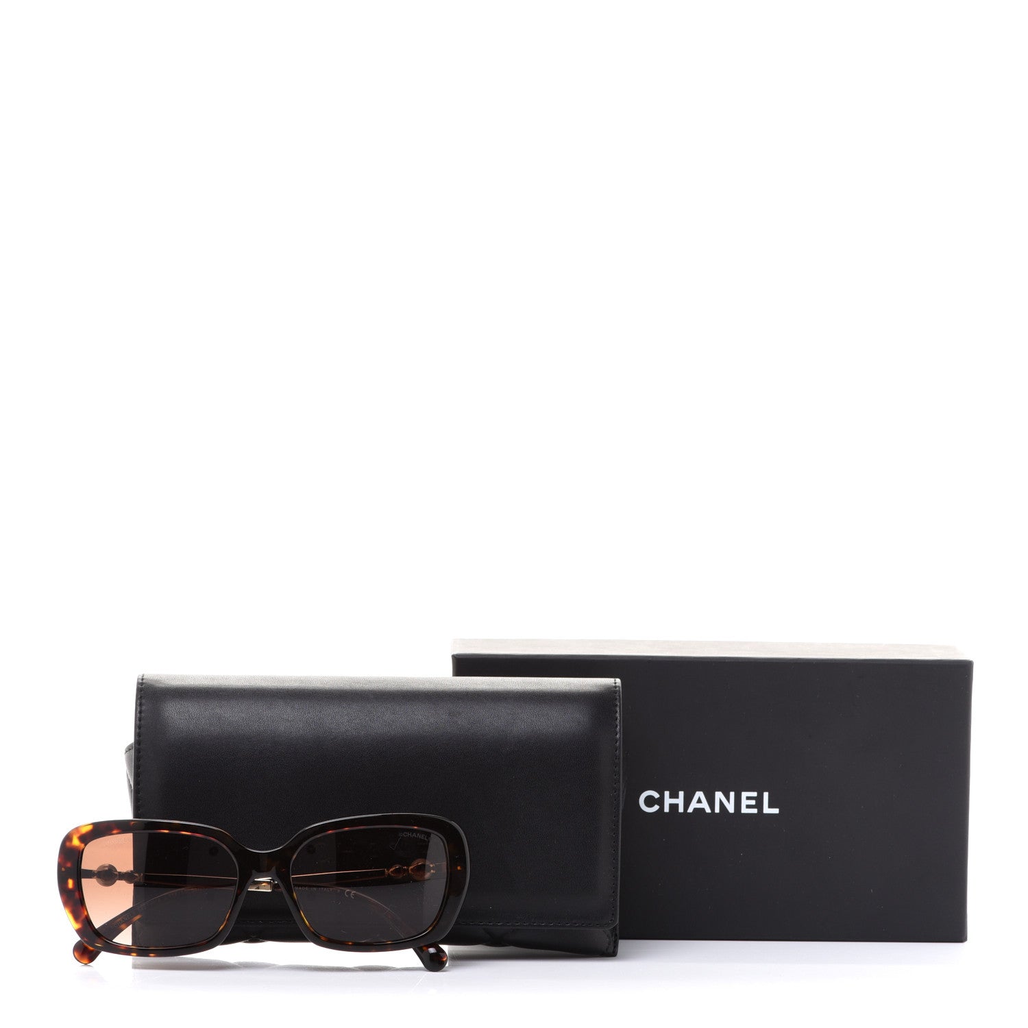 Chanel Pearl Square Sunglasses 5427-H-A Tortoise 9 of 9