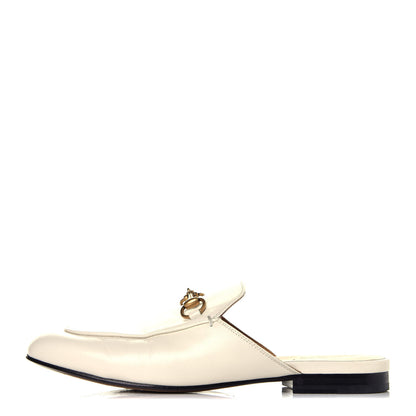 Gucci Malaga Kid Womens Princetown Slippers 36.5 Mystic White 1 of 7