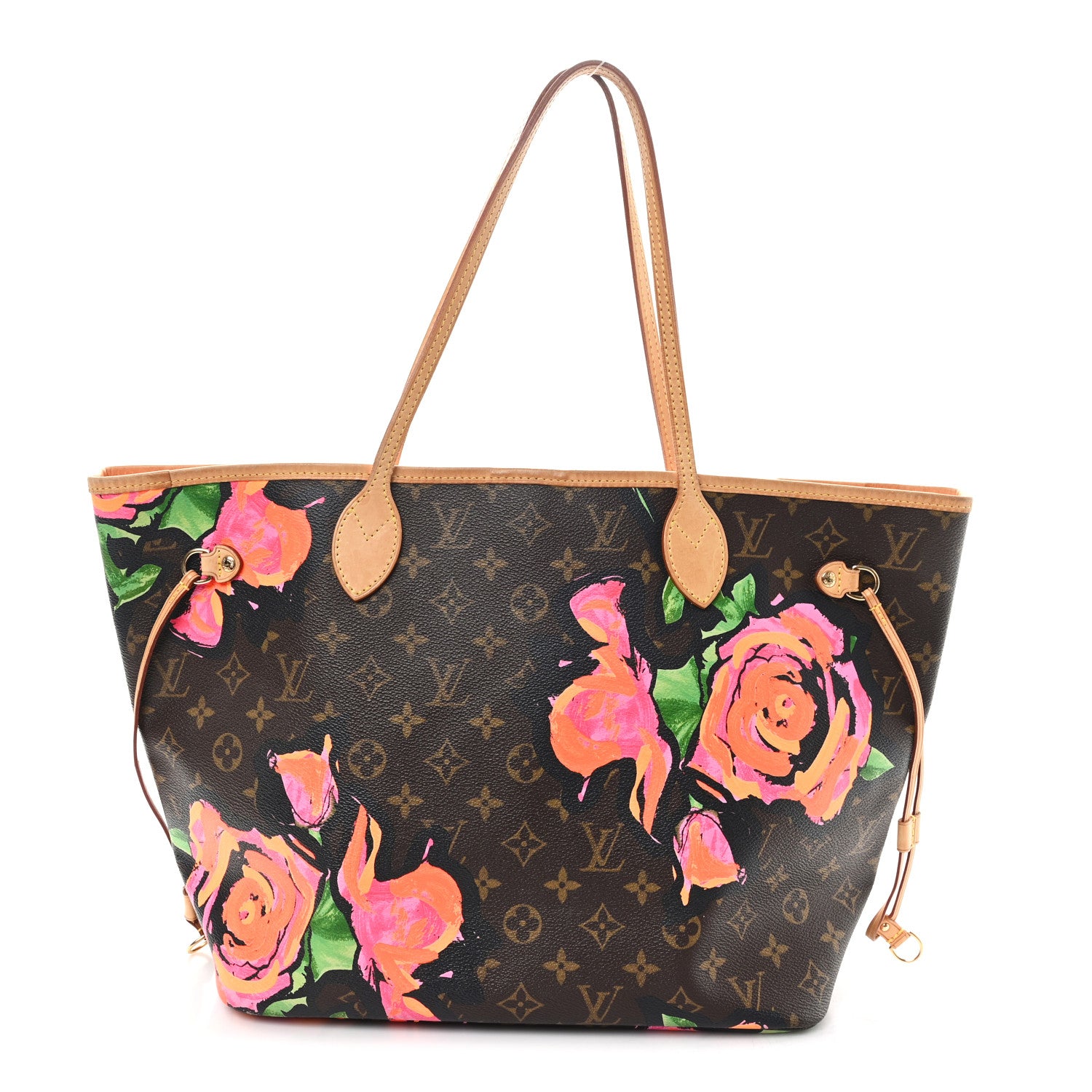 Louis Vuitton Monogram Roses Neverfull MM 1 of 10
