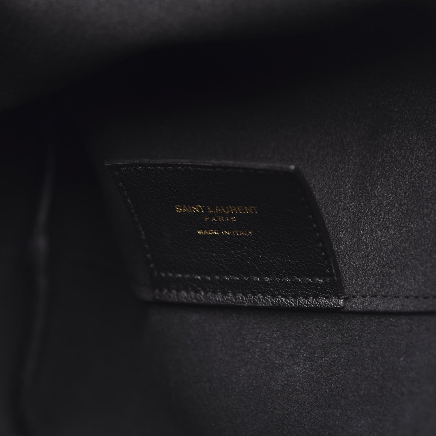 Saint Laurent Calfskin Large Shopping Tote Black 7 of 10