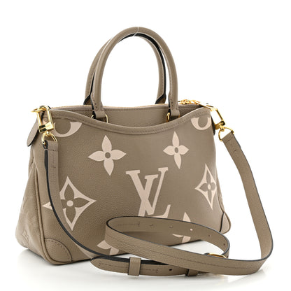 Louis Vuitton Empreinte Monogram Giant Trianon PM Tourterelle Creme 3 of 9