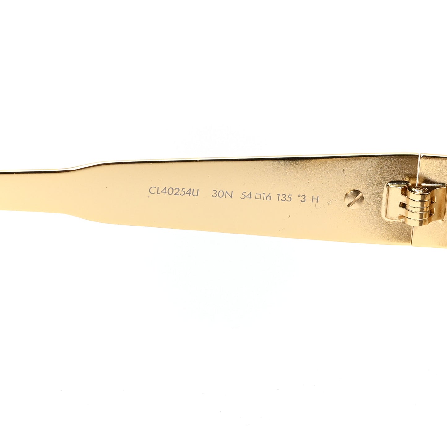 Metal Triomphe 02 Sunglasses CL40254U Gold Green