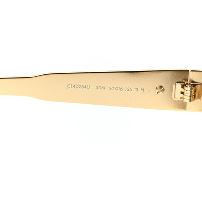 Celine Metal Triomphe 02 Sunglasses CL40254U Gold Green 6 of 6