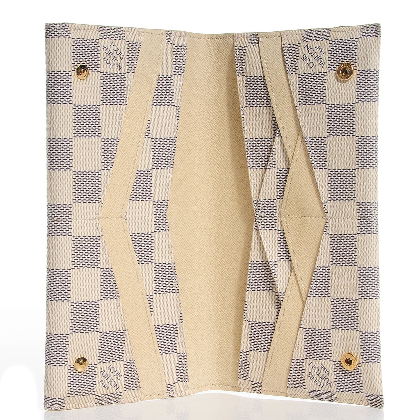 Damier Azur Long Origami Wallet